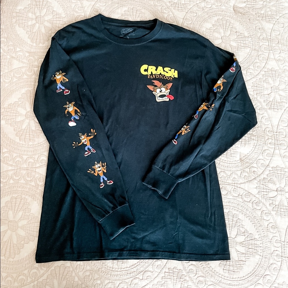 Crash Bandicoot Long Sleeve T-Shirt